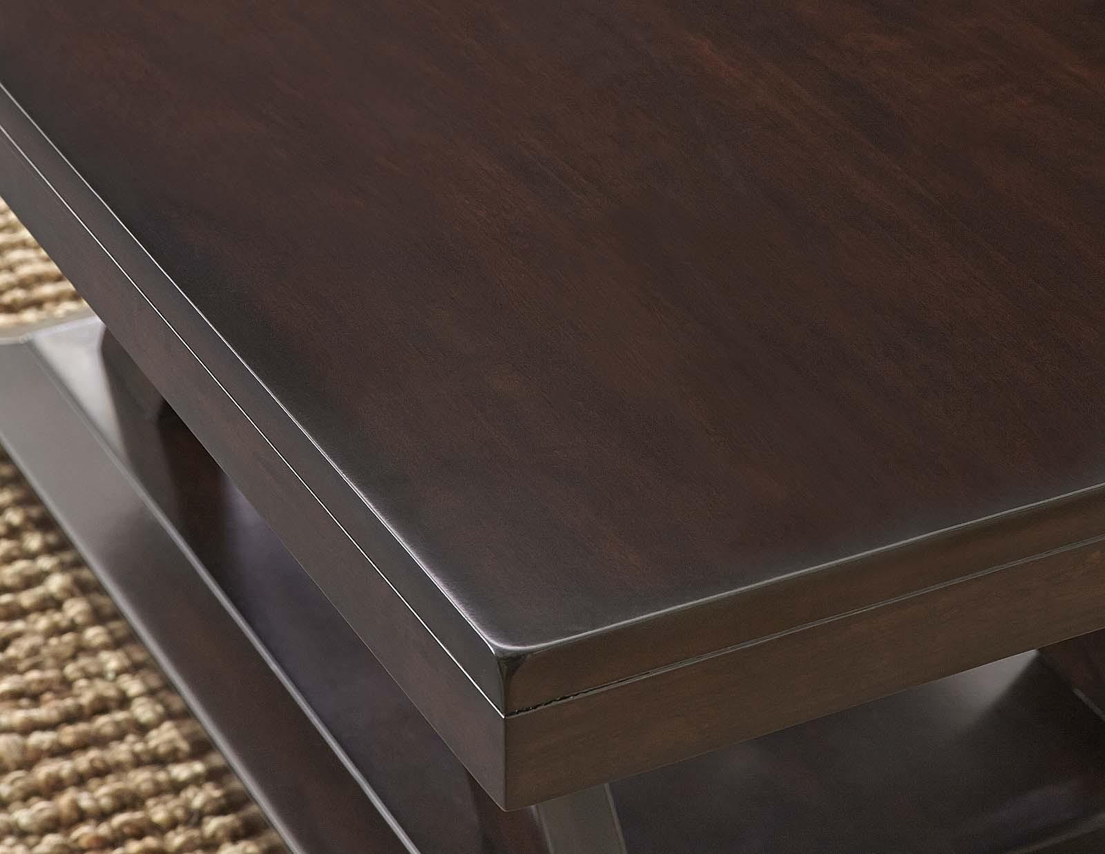 Steve Silver Jocelyn JL200CN Contemporary Cocktail Table with XBase